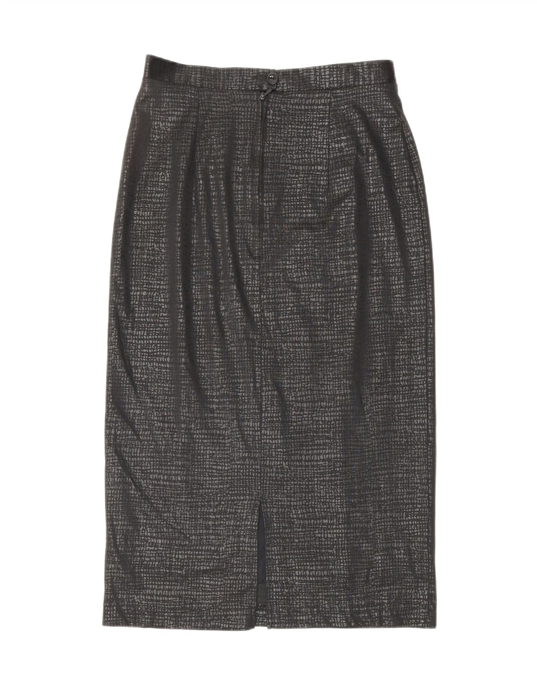 C & A Womens Pencil Skirt EU 40 Medium W28 Black Polyester Vintage C & A and Second-Hand C & A from Messina Hembry 
