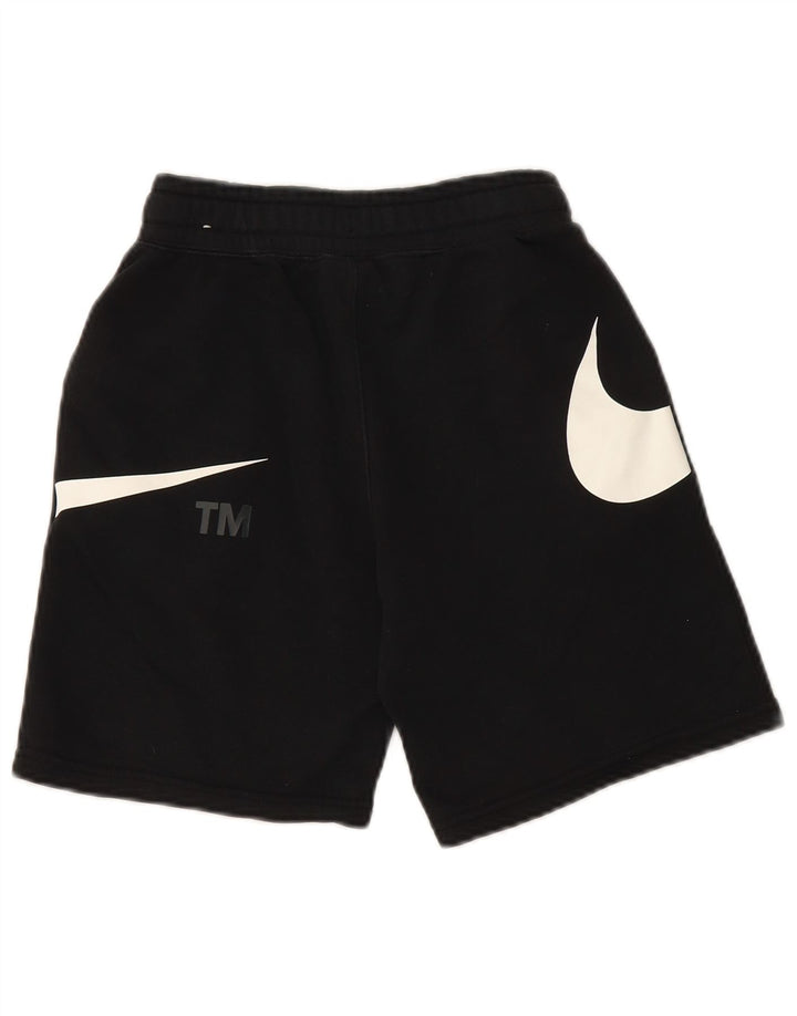NIKE Grafiske sportsshorts til drenge 10-11 år Medium sort bomuld