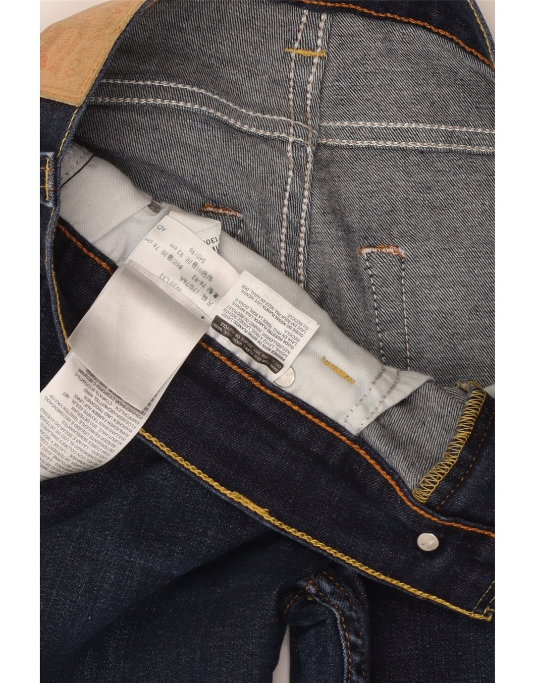 Levi's Slim Jeans til kvinder W30 L32 Marineblå bomuld