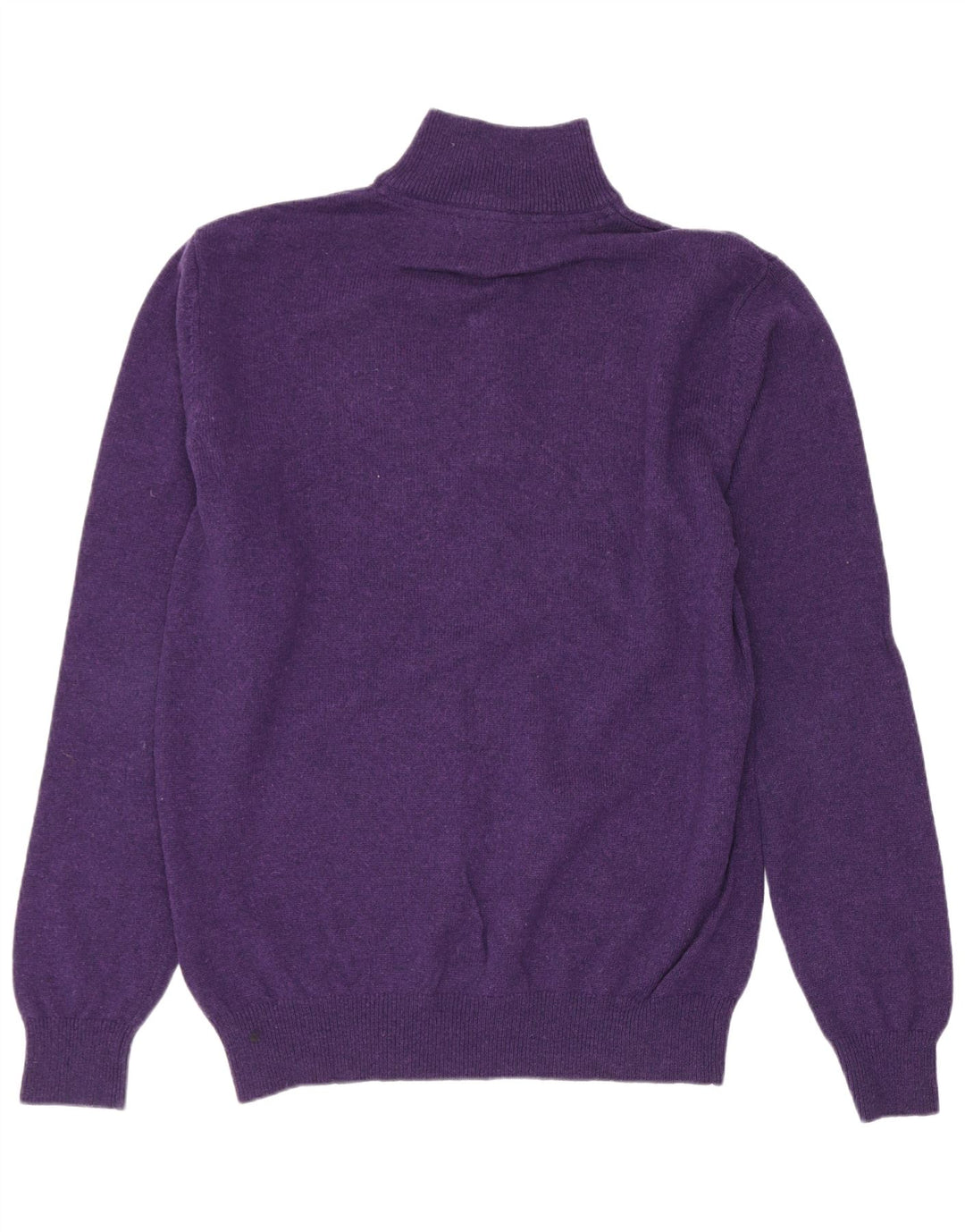 Schoffel Herre Zip Neck Jumper Sweater Medium Lilla Lammeuld