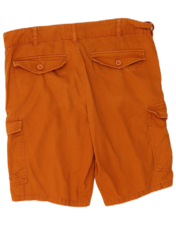 Mountain Warehouse Herre Cargo Shorts W34 Large Orange Bomuld