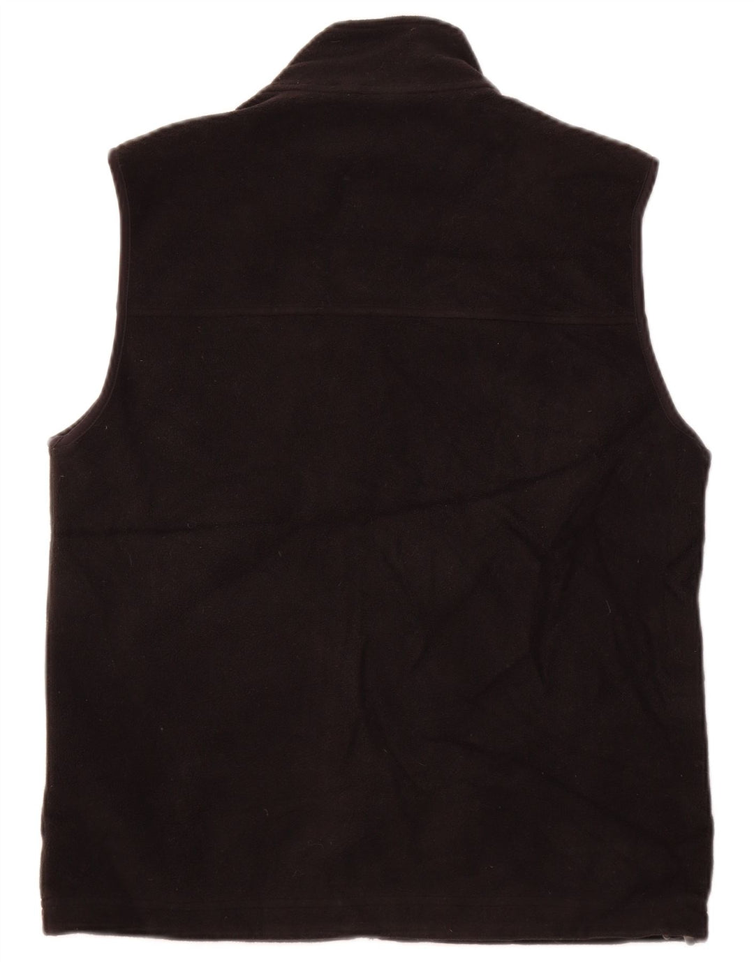 L.L.Bean Herre Fleece Gilet UK 36 Small Black Polyester