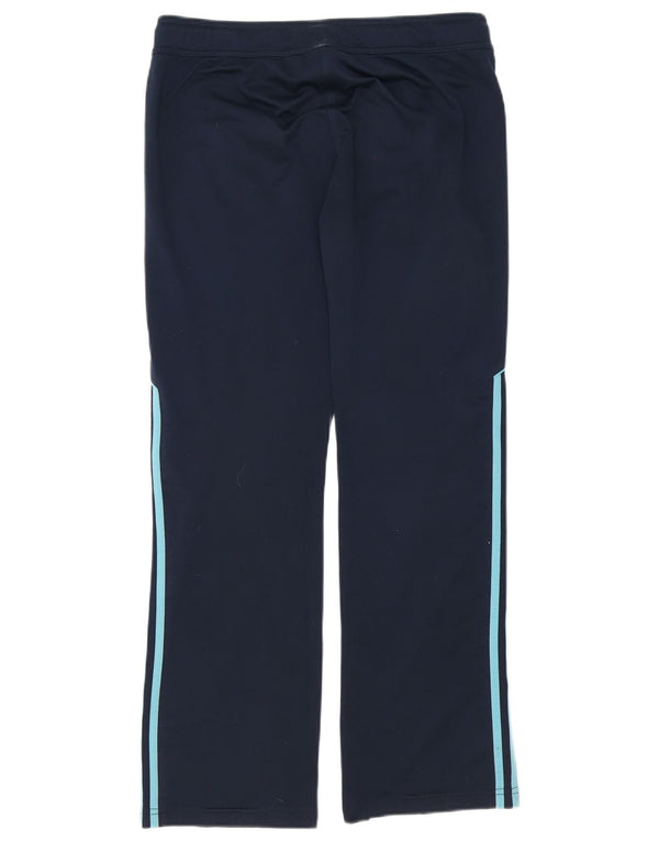 Adidas Træningsdragtsbukser til kvinder UK 12 Medium Navy Blue Polyester