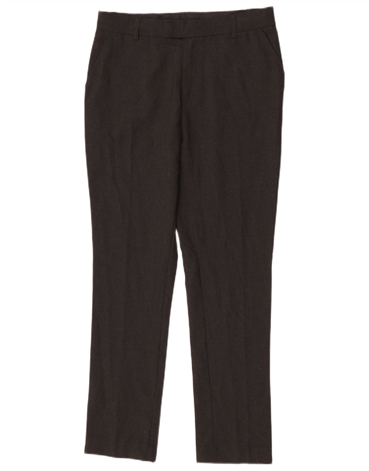 Marks & Spencer Boys Slim Suit Bukser 14-15 år W29 L29 Grå Polyester