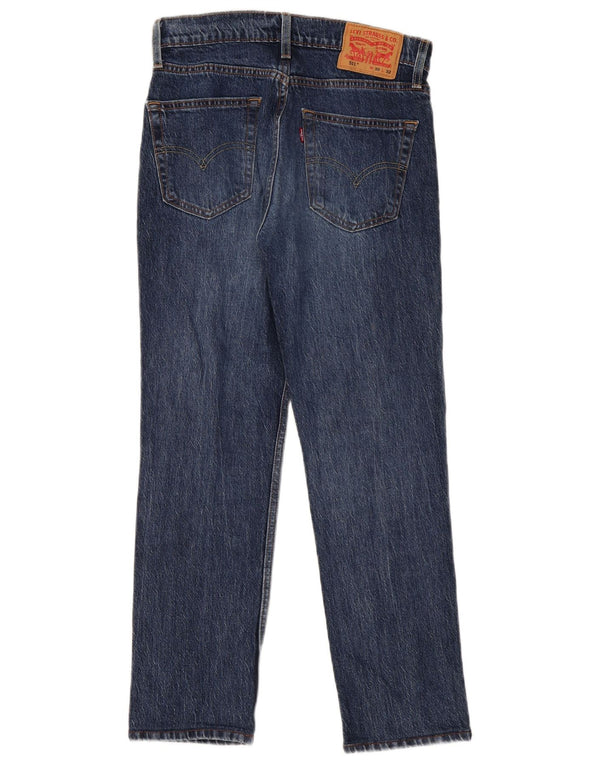 LEVI'S Herre 511 Slim Jeans W30 L28 Blå Bomuld