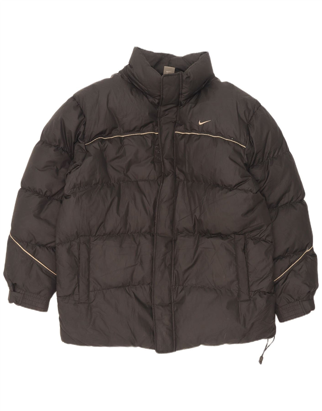 Nike polstret jakke til mænd UK 42 XL sort polyester