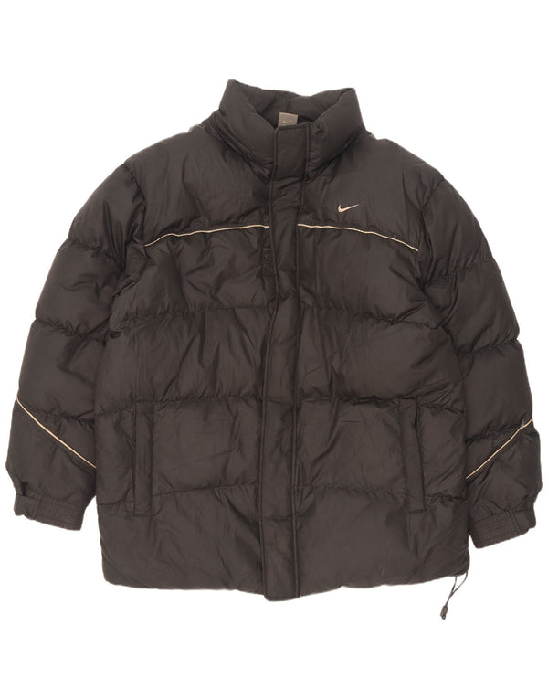 Nike polstret jakke til mænd UK 42 XL sort polyester