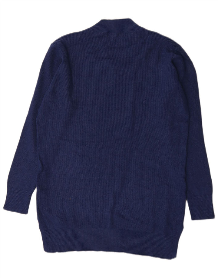Marks & Spencer Herre V-hals sweater Medium Blue Viscose