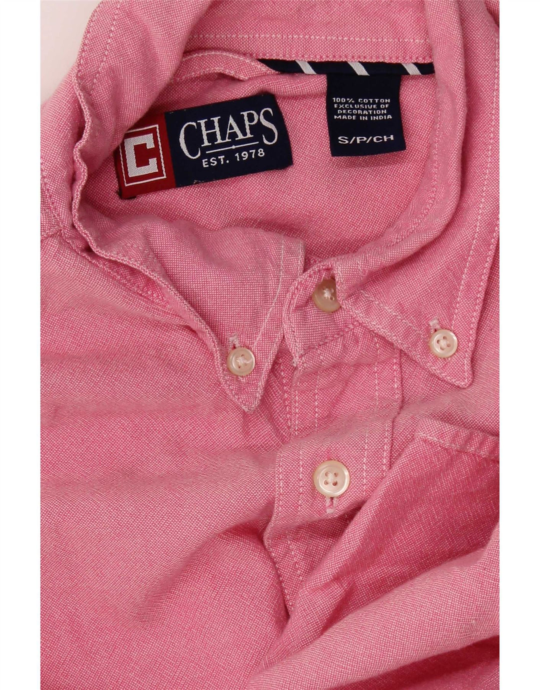 Chaps Herreskjorte Lille Pink Bomuld