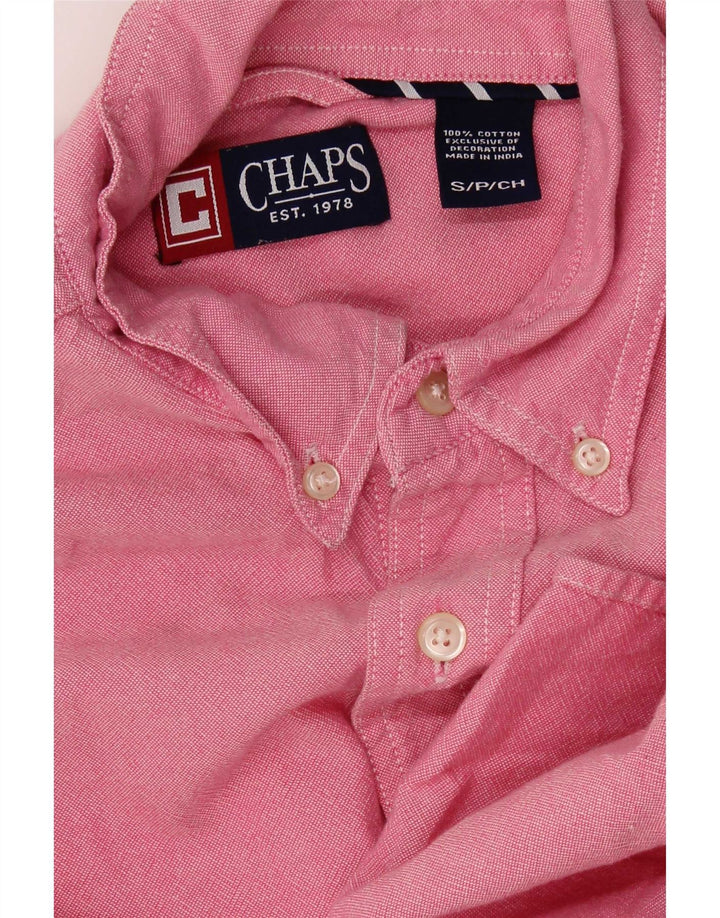 Chaps Herreskjorte Lille Pink Bomuld