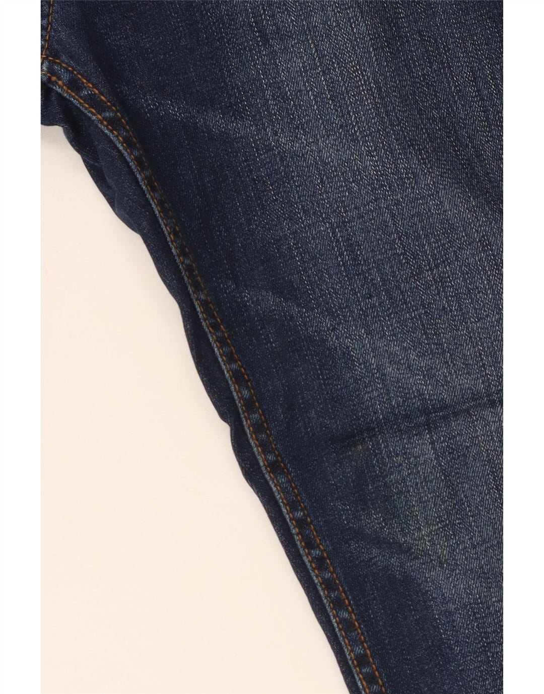Fat Face Dame Cropped Jeans UK 12 Medium W32 L23 Blå Bomuld