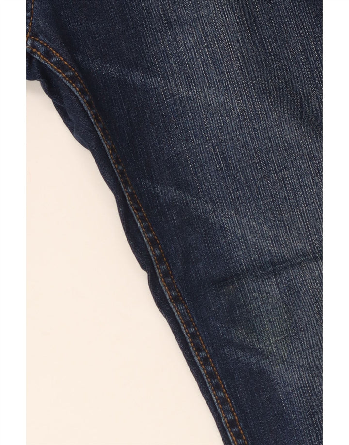 Fat Face Dame Cropped Jeans UK 12 Medium W32 L23 Blå Bomuld