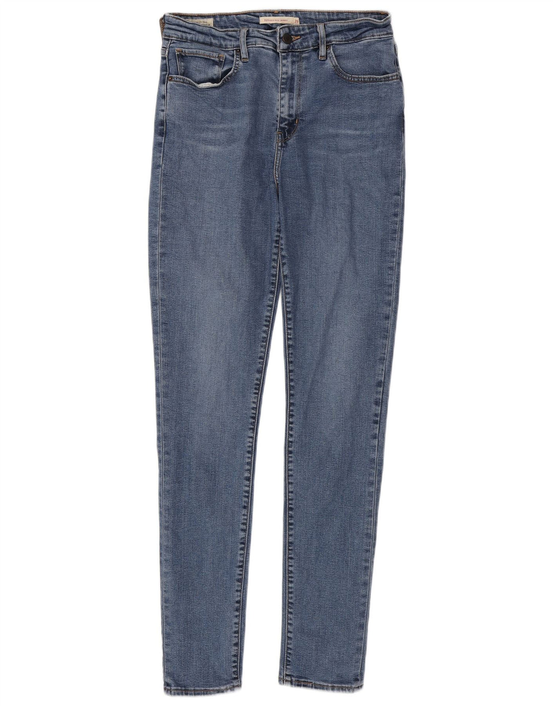 LEVI'S Dame 721 Skinny Jeans W29 L32 Blå Lyocell