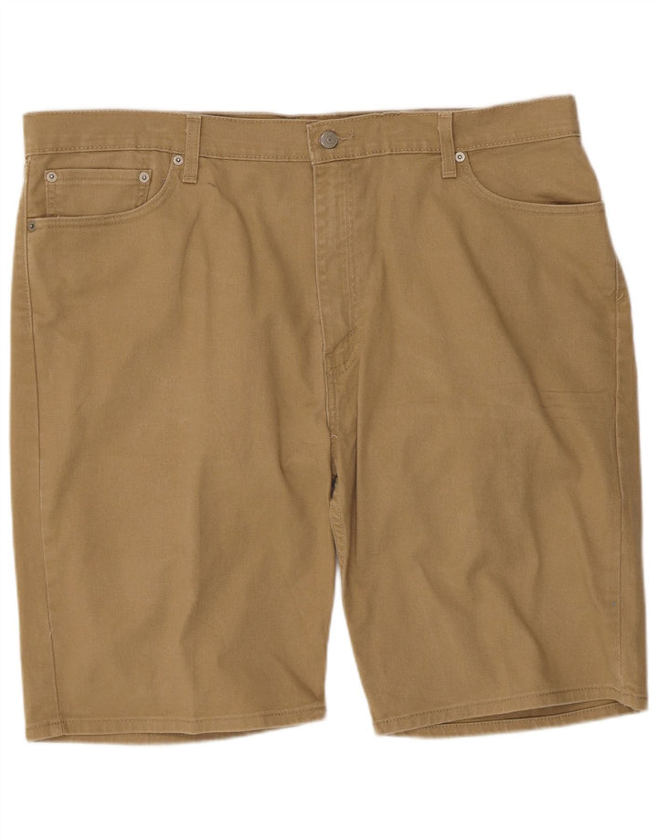 Levi's Herre 505 Denim Shorts W42 2XL Beige Bomuld