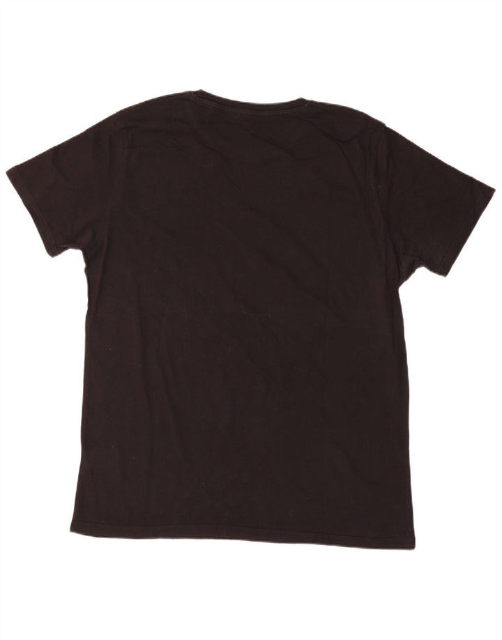 Alpha Industries Herre T-Shirt Top XL Sort Bomuld