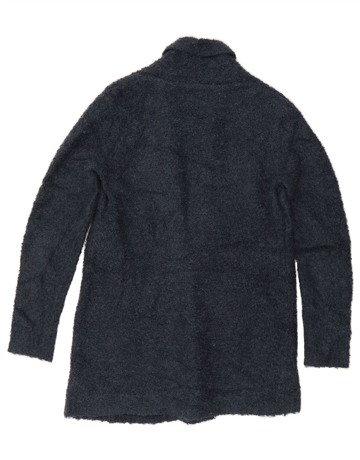 FAT FACE Womens Cardigan Sweater UK 10 Small Navy Blue Acrylic Vintage Fat Face and Second-Hand Fat Face from Messina Hembry 