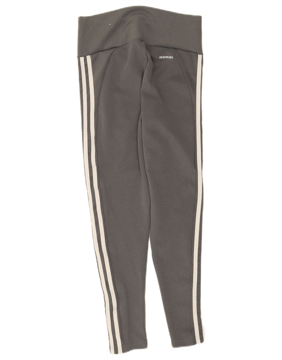 Adidas Aeroready Crop Leggings til kvinder DK 12/14 Medium Grey Polyester
