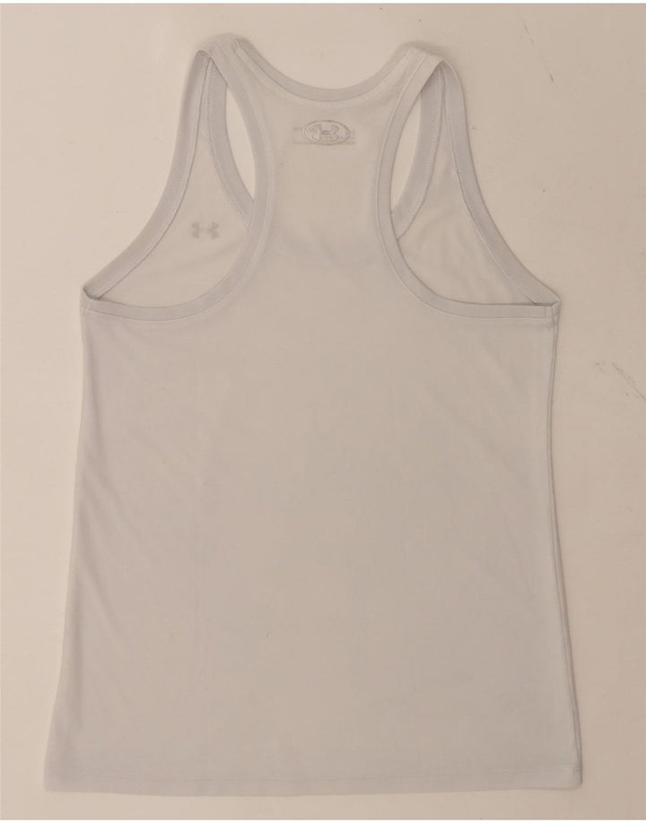 Under Armour Herre Heat Gear Vest Top Medium White