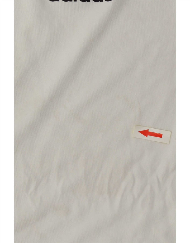 Adidas Herre Aeroready T-Shirt Top Lille hvid Colourblock Polyester