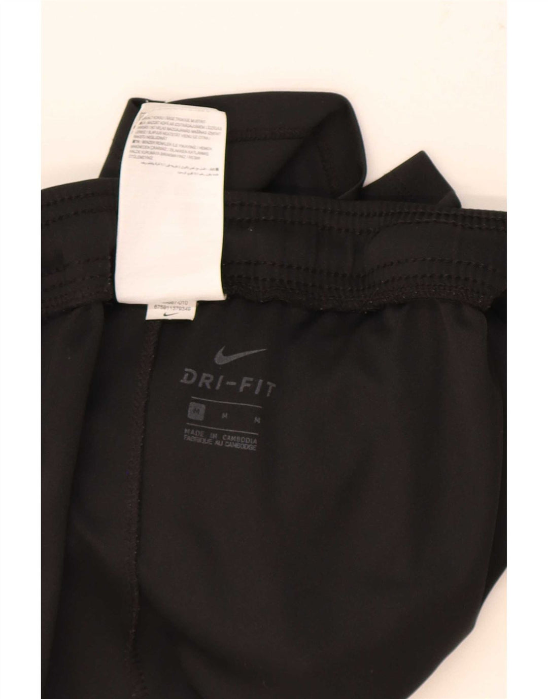Nike Herre Dri Fit Sportshorts Medium Sort Polyester