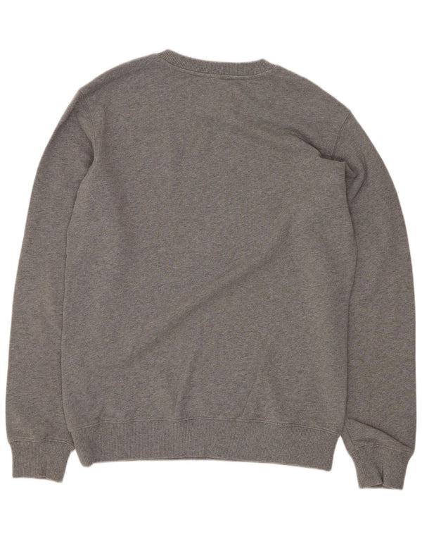 Calvin Klein Jeans Herre Grafisk Sweatshirt Jumper Medium Grå Bomuld