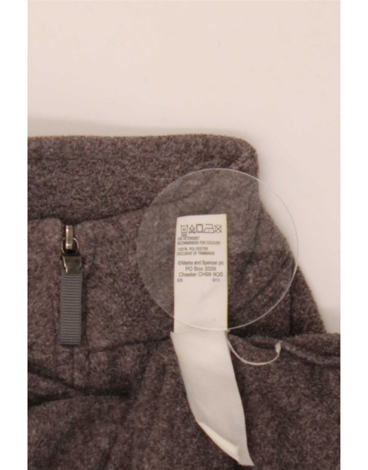 Marks & Spencer Fleecejakke til kvinder UK 18 XL Grå polyester
