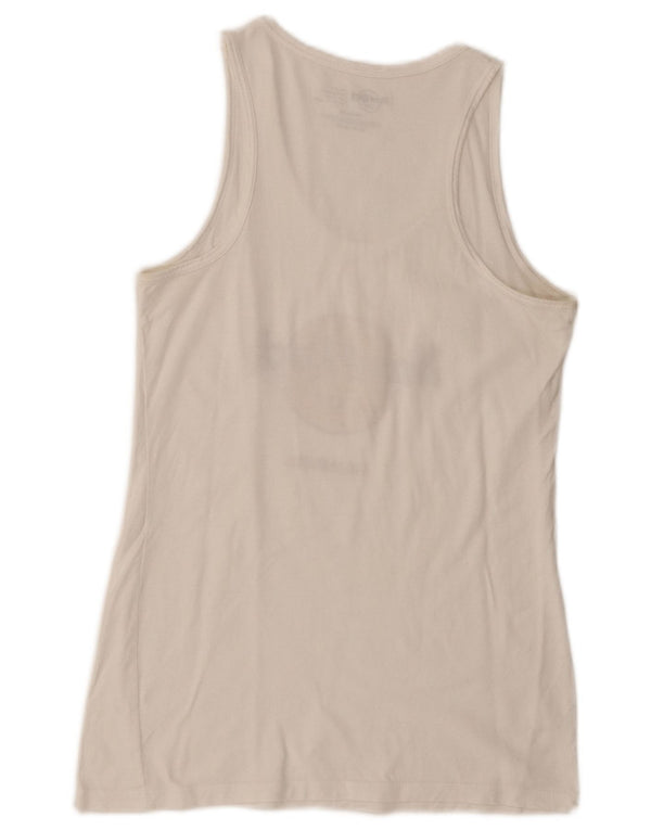 Hard Rock Cafe Dame Hamburg Grafisk Vest Top UK 12 Medium White