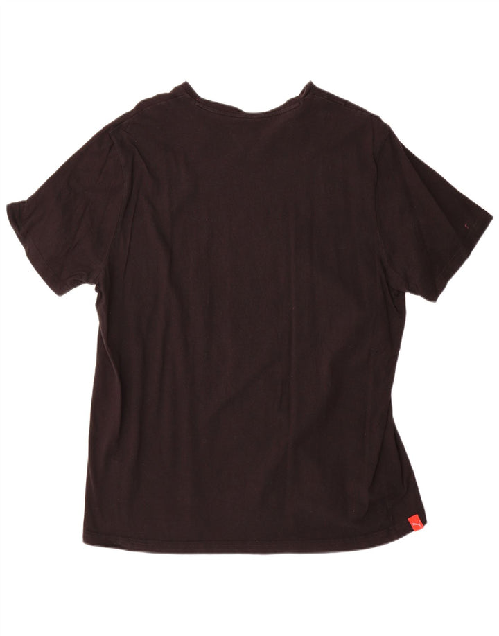 Puma Herre T-Shirt Top XL Sort Bomuld