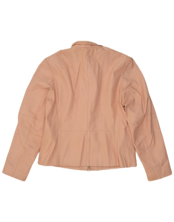 TCM Dame Læderjakke UK 14/16 Large Pink