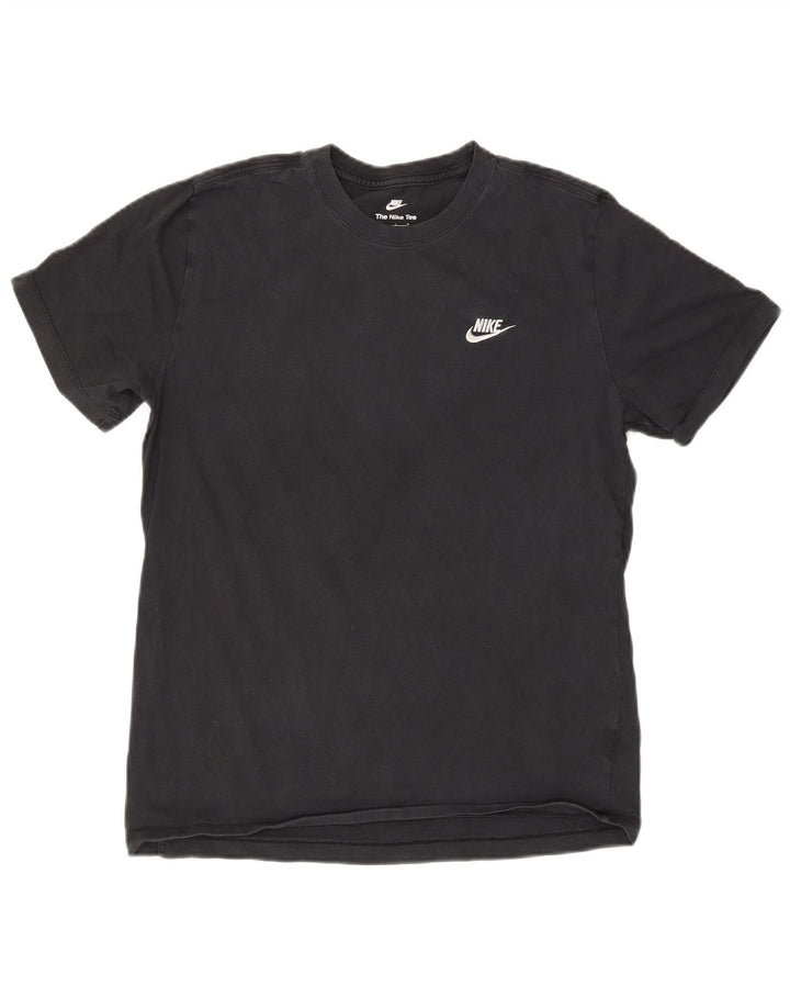 Nike T-shirt top til mænd, stor sort bomuld