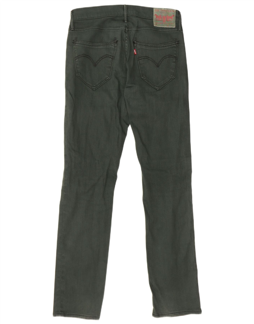 Levi's Dame 511 Slim Jeans W29 L32 Grøn Bomuld