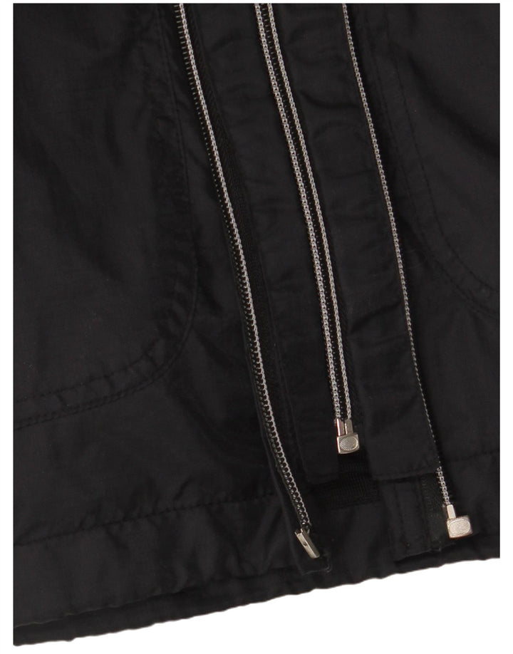 Fila Herre Hættevindjakke UK 40 Stor Sort Polyamid