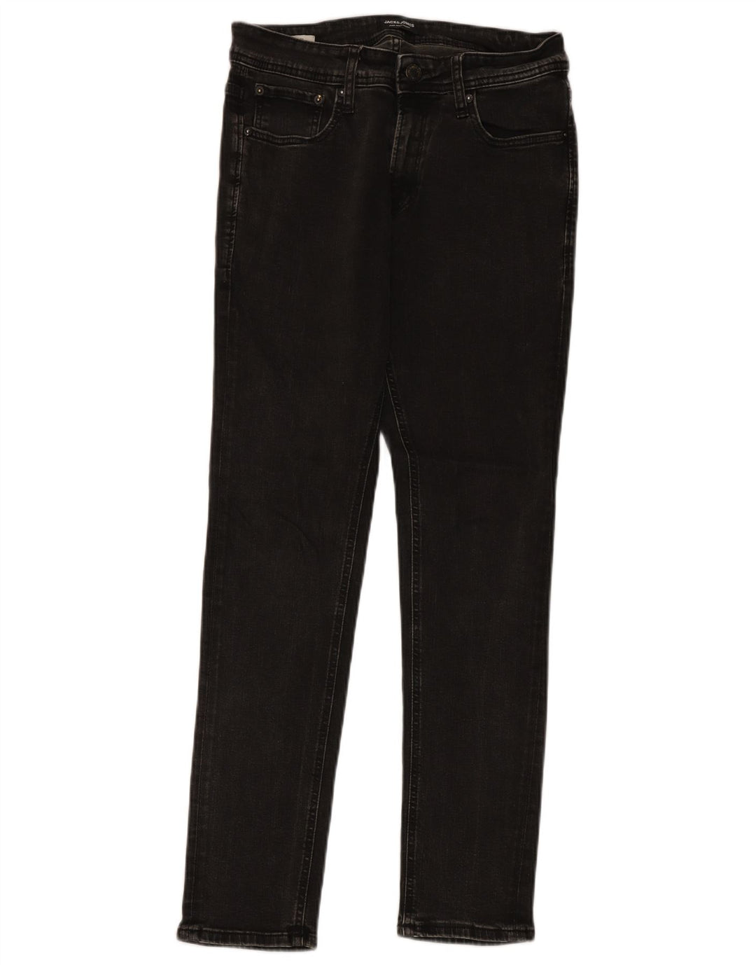 Jack & Jones Herre Slim Jeans W30 L30 Grå Bomuld