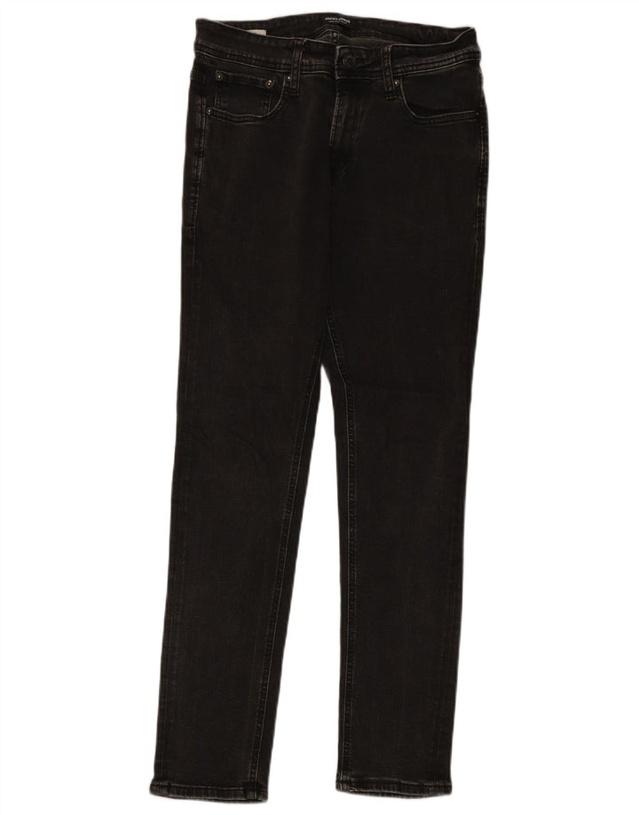 Jack & Jones Herre Slim Jeans W30 L30 Grå Bomuld