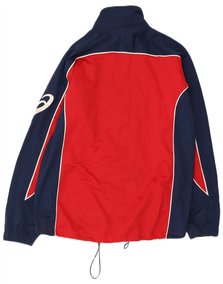 ASICS Træningsdragt til mænd Topjakke Medium Rød Colourblock Polyester