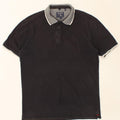 WOOLRICH Mens Polo Shirt Medium Black Vintage Woolrich and Second-Hand Woolrich from Messina Hembry 