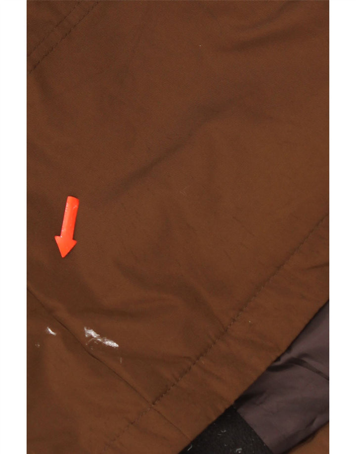 Marks & Spencer Herre Blue Harbor Polstret hættejakke UK 38 Medium Brown