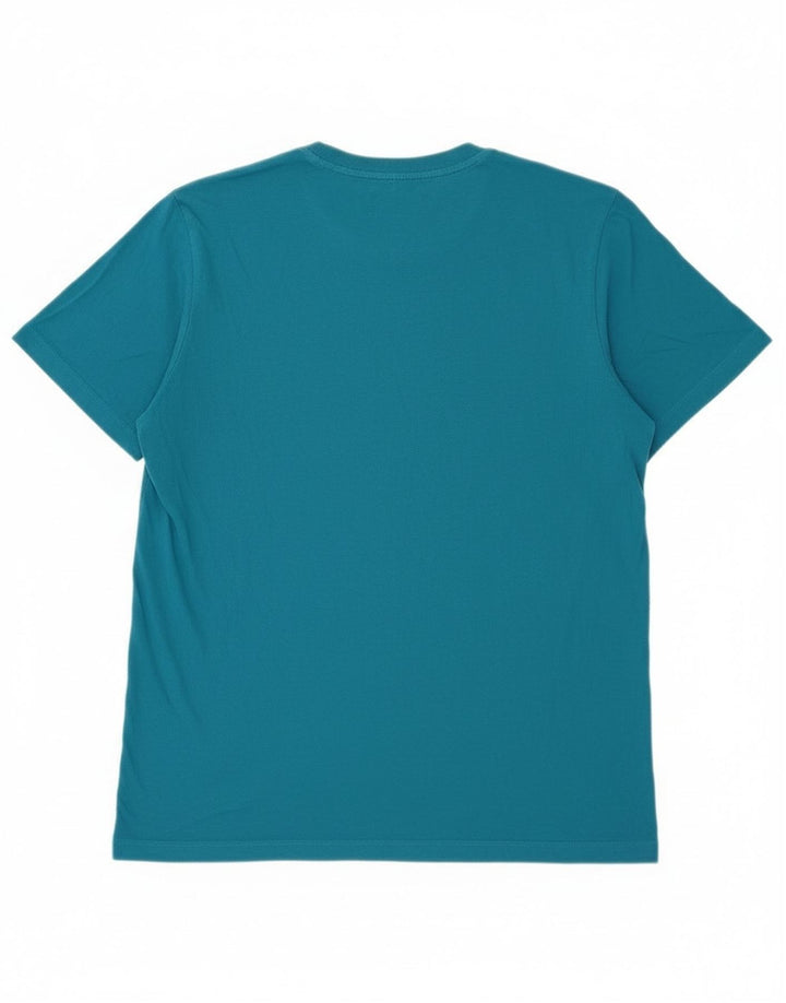 Superdry T-shirt top til kvinder Stor blå bomuld