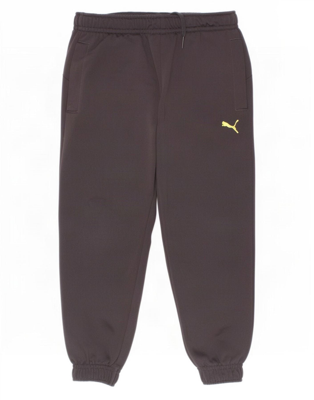 Puma Drenge Træningsdragt Bukser Joggers 5-6 År Sort Polyester
