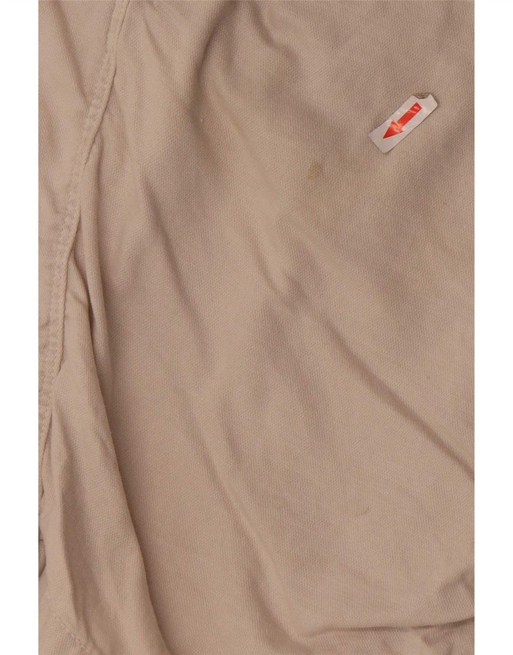 Zara Chino Shorts til kvinder EU 40 Medium W31 Beige