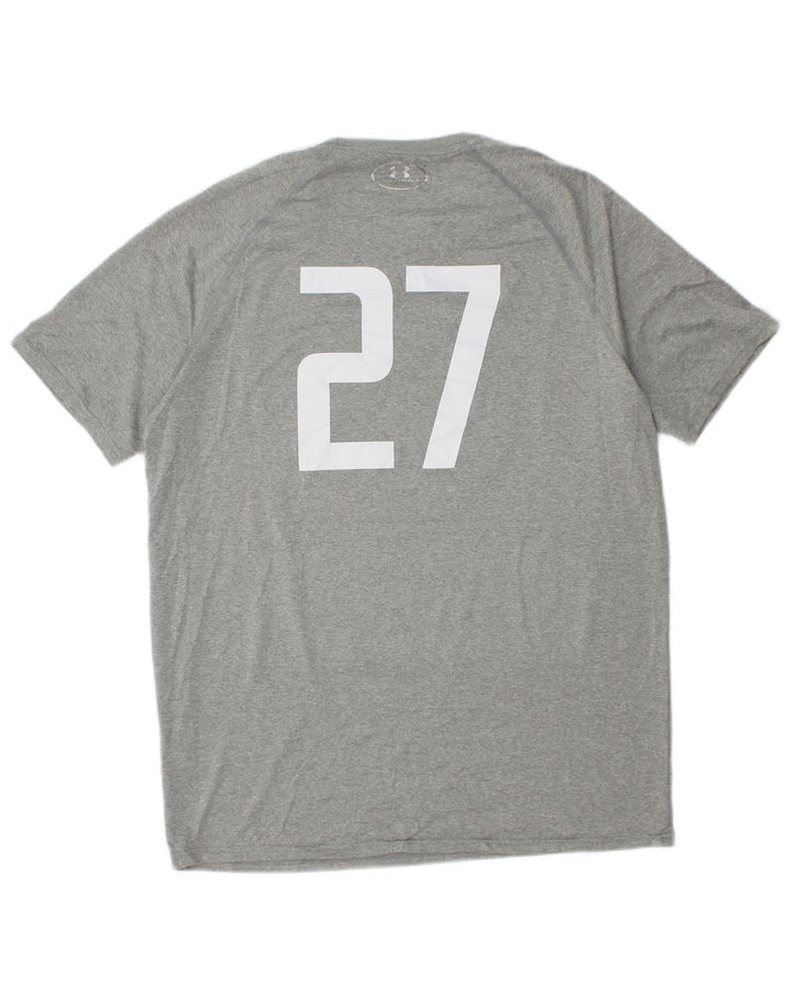 UNDER ARMOUR Herre grafisk T-shirt top mellemgrå polyester