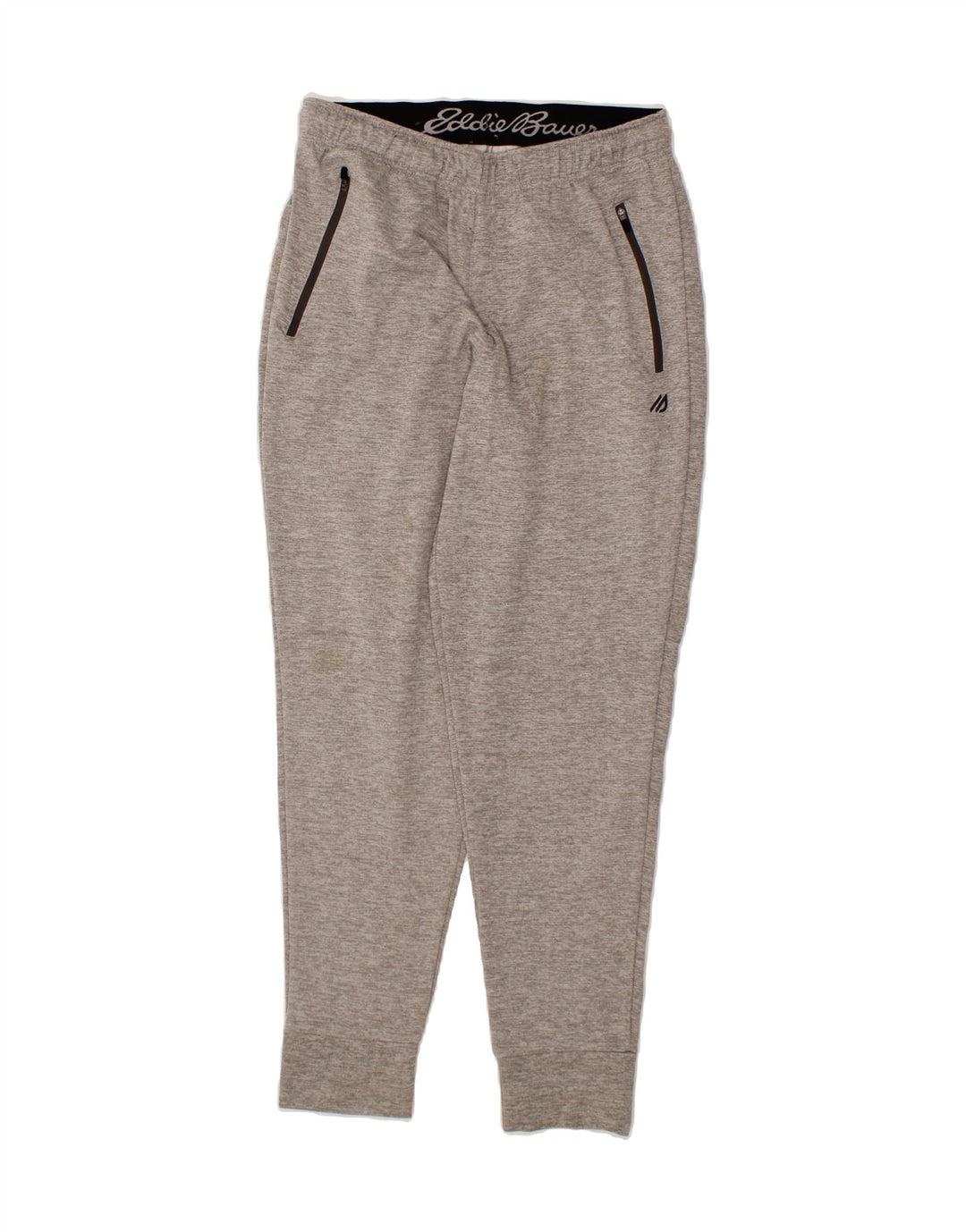 EDDIE BAUER Mens Tracksuit Trousers Joggers UK 10 Small  Grey Polyester Vintage Eddie Bauer and Second-Hand Eddie Bauer from Messina Hembry 