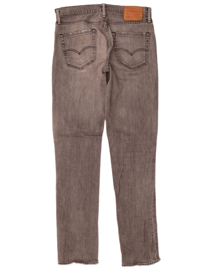 Levi's Herre 511 Slim Jeans W31 L34 Grå Bomuld