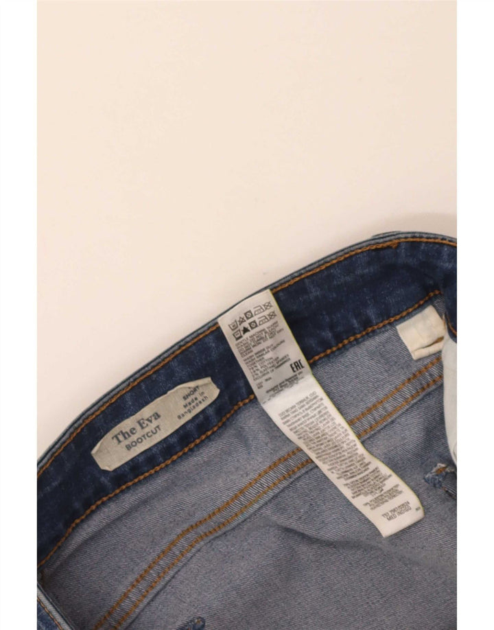 Marks & Spencer Dame The Eva Bootcut Jeans UK 16 Large W34 L28 Blue