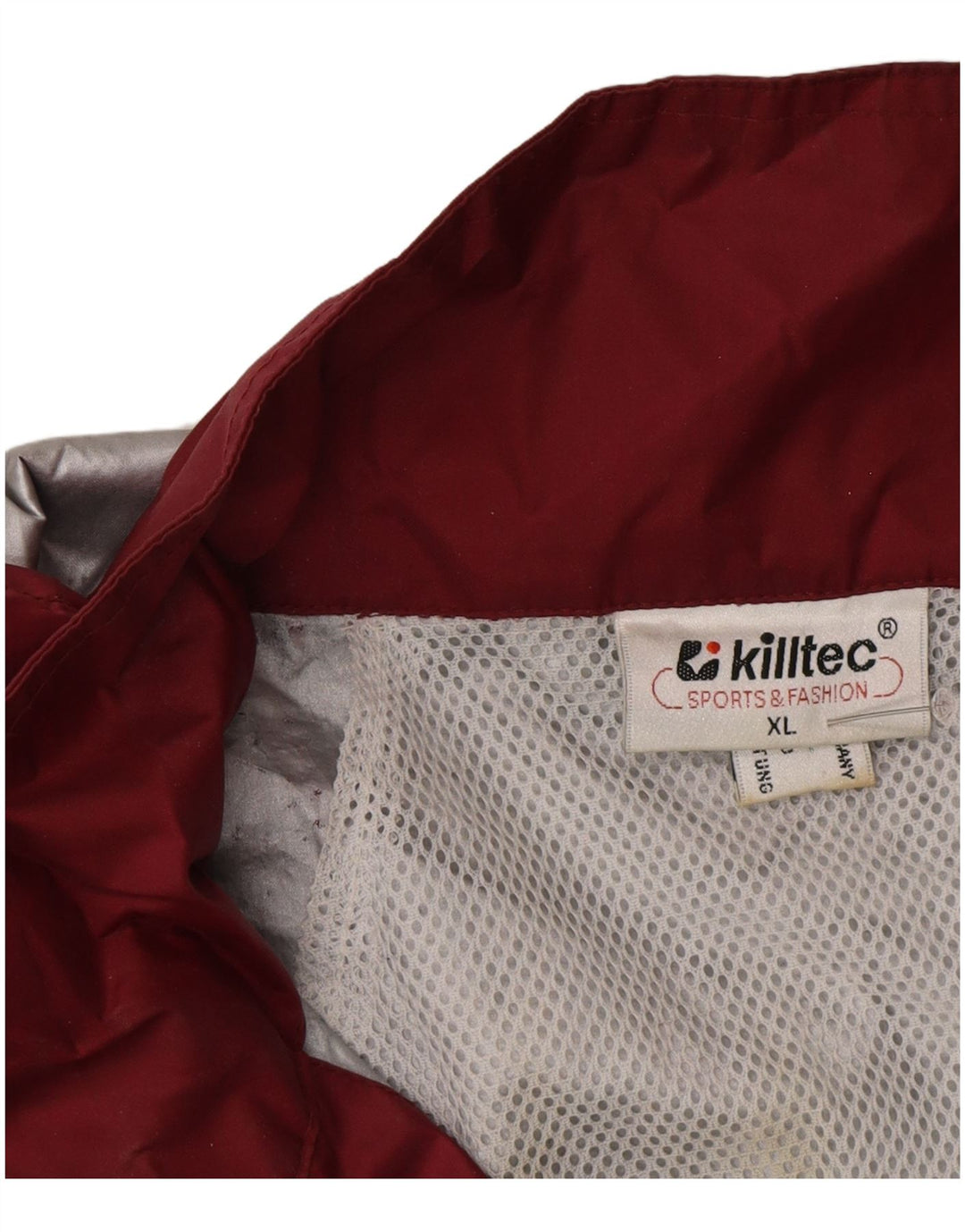 Killtec Herre Hættetrøje Regnfrakke UK 42 XL Flerfarvet Colourblock