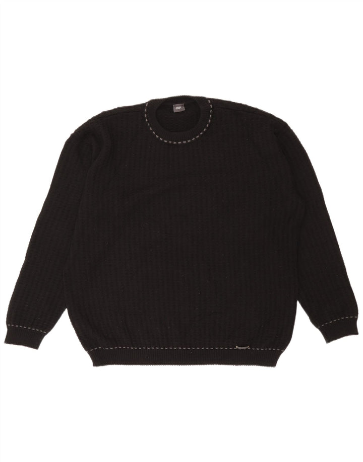 Joop Herre Crew Neck Jumper Sweater EU 56 XL Sort Uld
