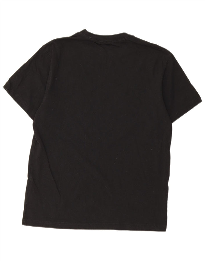 Carhartt Herre grafisk T-shirt Top Medium Sort Bomuld