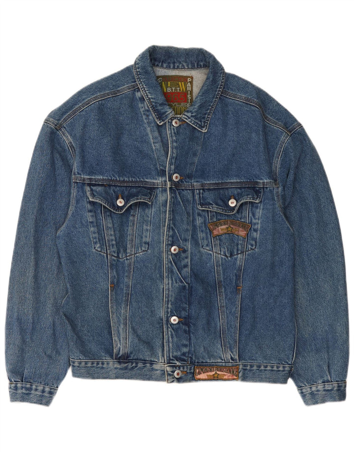 Compagnie Herre Denim Jacket UK 40 Large Blue
