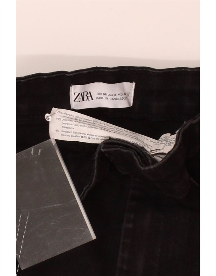 ZARA Womens Slim Jeans EU 40 Medium W30 L32 Black Cotton Vintage Zara and Second-Hand Zara from Messina Hembry 