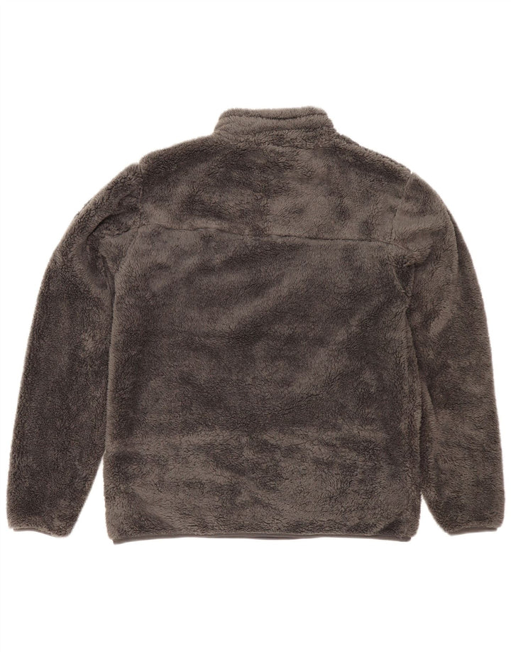Mountain Warehouse Herre Zip Neck Fleece Jumper Medium Grå Polyester